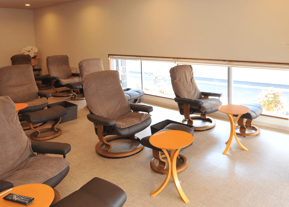 落ち着いた空間でゆったりと